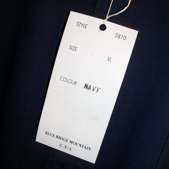 ❄️HP❄️ Blue RIdge Mountain XL Twill Button Down Shirt NWT - Picture 3 of 10